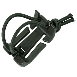 IronSeals 10 Pack Square Shape Tactical Gear Clip Molle Web Dominators for Outdoor Hydration Tube Backpack Straps Management