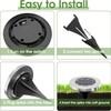 INCX Solar Lights Outdoor Waterproof,24 Pack Solar Lights for Outside,