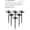 BAXIA TECHNOLOGY Solar Spot Lights Outdoor Waterproof (6 pack)