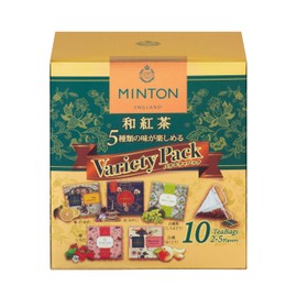 Kyoei Seicha MINTON Japanese Tea Variety Pack, 10 Bags