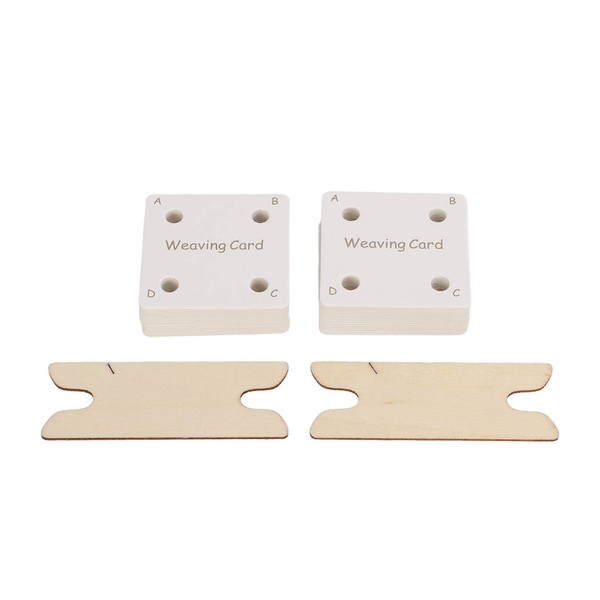 Tablet Weaving Card Tabletop Loom Material Paper Set Composite Wood