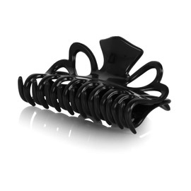 Scunci® Comfortable Styling Large Black Claw Clip for All Hair Types (59386WC-4CT)