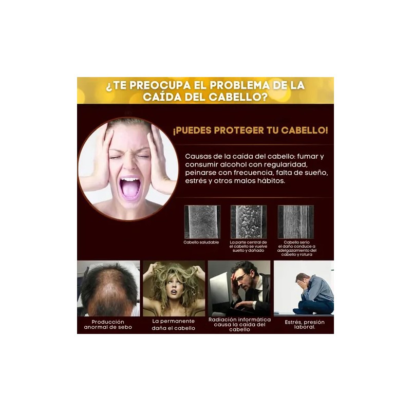 Andrea Solución Crecimiento Regenera Detiene Caída Cabello F Full
