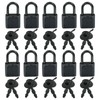 Litoexpe 10 Pcs Mini Cute Diary Padlock Tiny Small Luggage