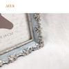 AELS 5x7 Inch Vintage Picture Frame, Elegant Antique Photo Frames
