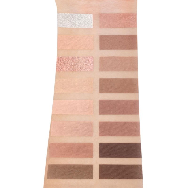 Erinde 16 Colors Eyeshadow Palette, Matte Shimmer Glitter Finishes Eye
