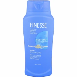 Finesse Normal Shampoo Restore +Strengthen with Hair Reviving Boost 24 Oz 2 Pack
