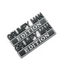 2pcs Metal Grumpy Man Edition Door Tailgate Bumper Emblem Bsdge