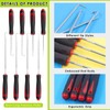 Keadic 10 Pcs Car Repair Tool Kit with Storage Bag,
