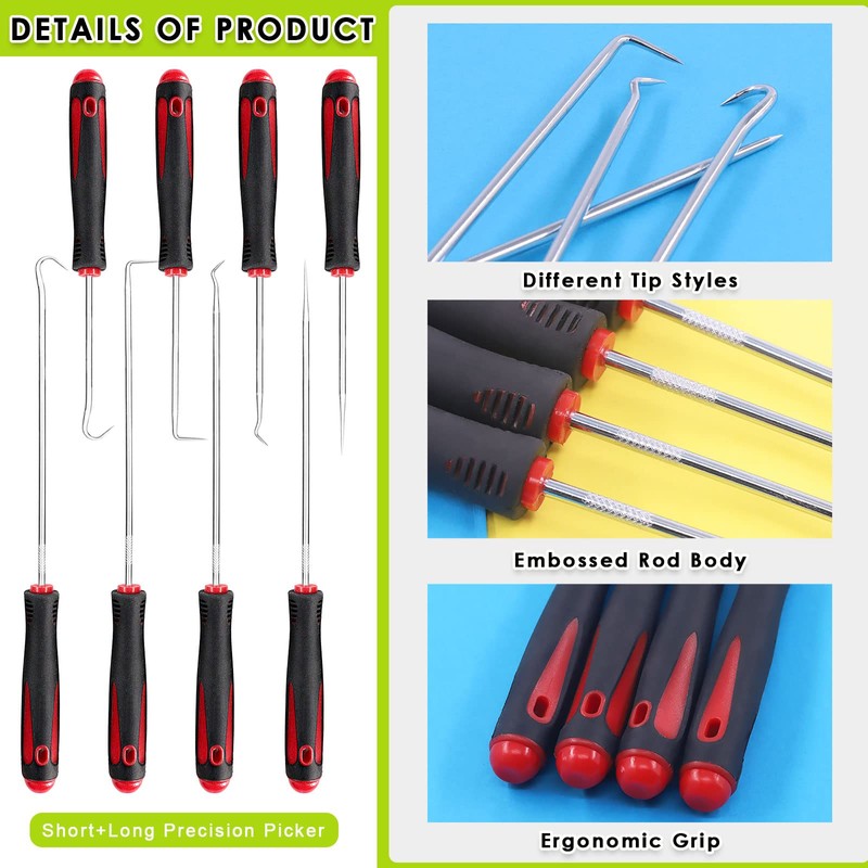 Keadic 10 Pcs Car Repair Tool Kit with Storage Bag,