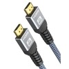 YOJOCK HDMI Cable, 2m 8k (60Hz) 4K (120Hz) 48Gbps Ultra