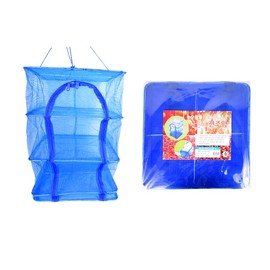 4-Tier Multi-Purpose Drying Net (Medium 45x45) for Food & Dishes Vegetable Drying