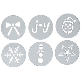 OXO Good Grips Cookie Press Holiday Disk Set, Metallic