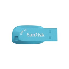SanDisk SDCZ410-128G-G46BB Ultra Shift 3.2 USB 100MB/s 128 GB Flash Drive, Bachelor Button