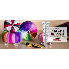 Creative Grids 15 Degree Triangle Ruler - CGRT15