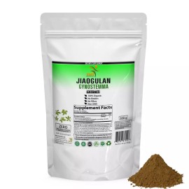 SMS Certified Organic Jiaogulan (Gynostemma) High Potency 4:1 Extract Powder 100g