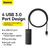 Baseus HUB Lite Series Adapter USB-A to 4xUSB-A 3.0 5Gb/s