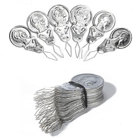 50Pcs Silver Needle Threaders Stitch Tools Wire Leader Sewing Stitch Easy Threader Bow Wire Needle Threader for Embroidery Sewing Crafts,Sewing Tools,Sewing Notions and Supplies