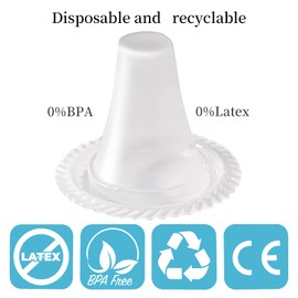 100X Ear Thermometer Probe Covers, Lens Filters, Refill Covers for All Braun themometer Models BPA Free Digital Disposable Covers