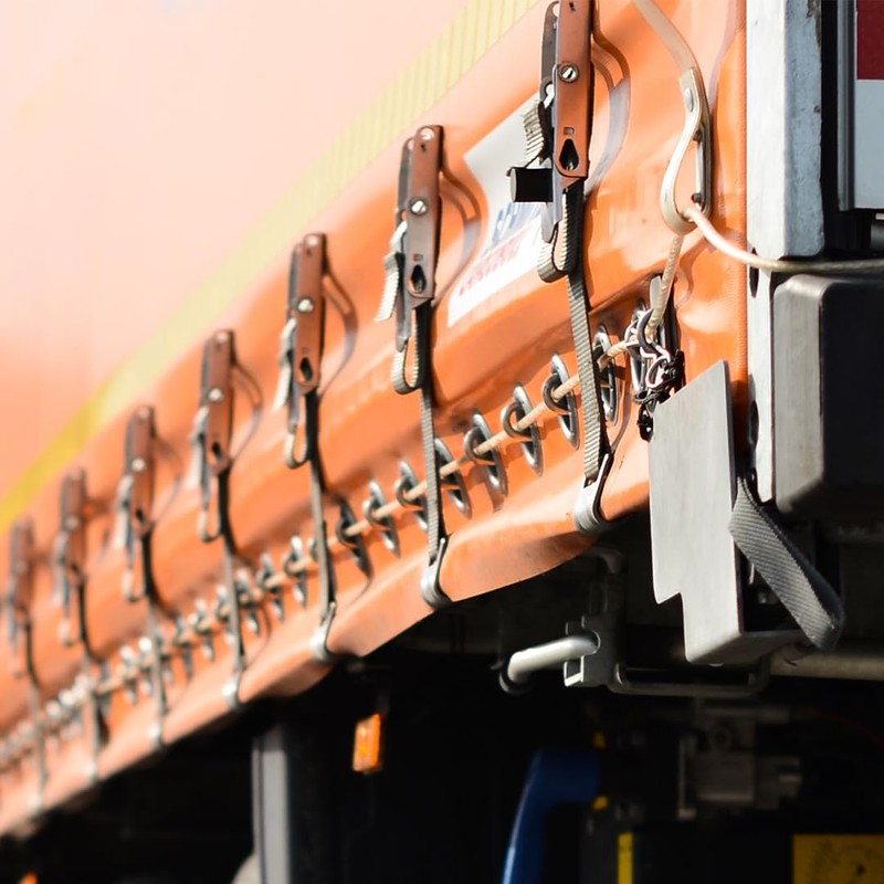 BoxerTool Curtain Strap Over Center Buckle Tie Down 2” x