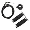 7/8in Twist Throttle Grips with Cable Housing Holder for GY6