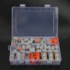 82Pcs Wiring Connector Conductor PCT Colorful Connecting Terminals with Bracket