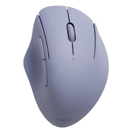 Elecom M-SH20BBSKNV SHELLPHA Wireless Mouse, Bluetooth, Silent, Antibacterial, 5 Buttons, Navy