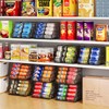 JKsmart 4 Pack Stackable Can Organizer for Pantry with Adjustable