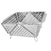 Foldable Portable Charcoal BBQ Grill Stainless Steel Folding Barbecue Grill