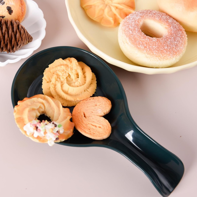 2 Pack Spoon Rest, Plastic, Kitchen Utensil Rack for Spoons,