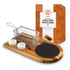 Yukon Glory™ Burger Serving Set, Perfect For Foodies, Burger Lovers