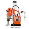 1200 W Magnetic Drill Press 1.5 Boring Diameter 2248 Lbf