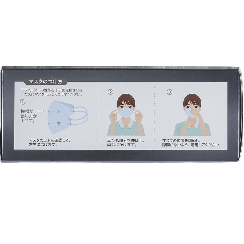 [クー・メディカル・ジャパン] マスク KOOシルキーエアマスクPREMIUM 立体型 ふつうサイズ 60枚入(30枚×2個セット) ホワイト 3D 使い捨て 不織布