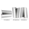 YOLCAR 8 Pack 6 oz Stainless Steel Cups for Kids,