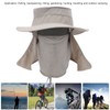 Fishing Hat Nylon Breathable Sun Protection Caps with Neck Flap