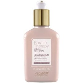 Alfaparf Milano Lisse Design Keratin Therapy - Suero Recarga de Keratina y Colágeno, Tratamiento de Mantenimiento Post-Alisado y Anti-Frizz, 125 ml