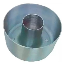 Genérico Moldes para Donas #8 Cortador de Masa de 8 cm, Gris, Acero Inoxidable, Apto para Alimentos, Lavado a Mano