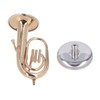 Miniature Tuba Model Brass Gold Plated Euphonium Mini Miniature Tuba