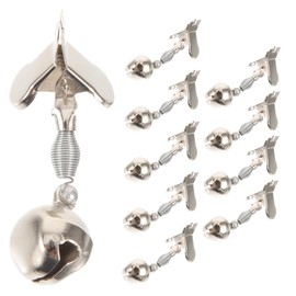 BESPORTBLE Fishing Equipment 10pcs Metal Fishing Rod Bells Biting Alarm Bells for Sea Fishing Outdoor Fishing Bells Random Style