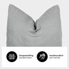 BaSaTex Double Pack Cotton Renforcé Side Sleeper Pillowcase 40 x