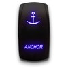 Anchor - Blue - Laser Etched Toggle Switch 20A 12V