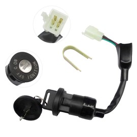 Premium Ignition Key Switch for Polaris Outlaw 50 2008-2018, 3 Position Ignition w/Clip