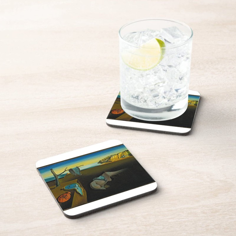 Cork Coaster - Salvadore Dali Persistance of Memory Surrealism -
