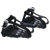 BV Bike Pedals Look Delta Compatible 9/16'' with Toe Clips