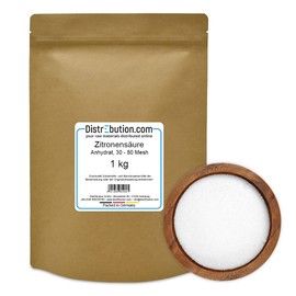 1 kg Zitronensäure Anhydrat, Entkalker, Wasserfreies Citronensäure Pulver