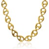 Waterproof 18K Gold Plated Stainless Steel Chunky Chain Big Pig