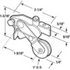 Prime-Line B 641 Sliding Screen Door Spring-Loaded Roller Assembly, 1