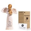 Mcsoffciao Dog Memorial Gifts for Loss of Dog,Pet Memorial Gifts for Dogs,5.5'' Angel Figurine Sympathy Gift for Loss of Pets