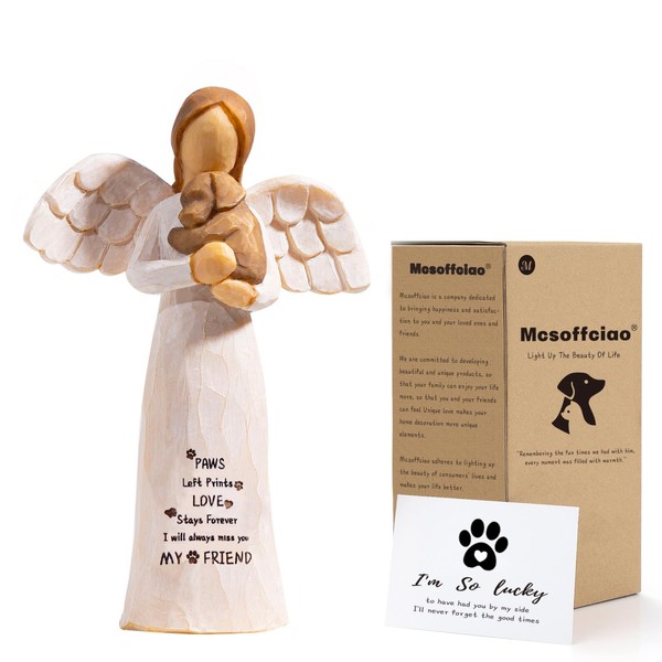 Mcsoffciao Dog Memorial Gifts for Loss of Dog,Pet Memorial Gifts