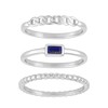 Silpada 'Her Empire' Sterling Silver Blue Lapis Ring Set, Size